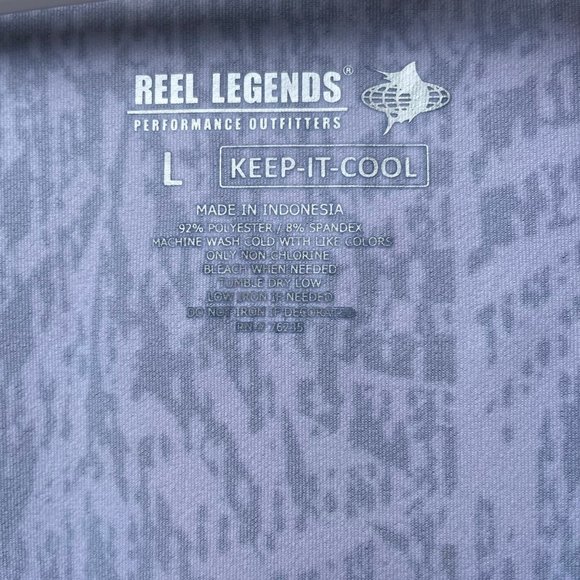 Reel Legends Keep it Cool Faux wrap dress with Pockets Size Large Black White - Picture 4 of 11